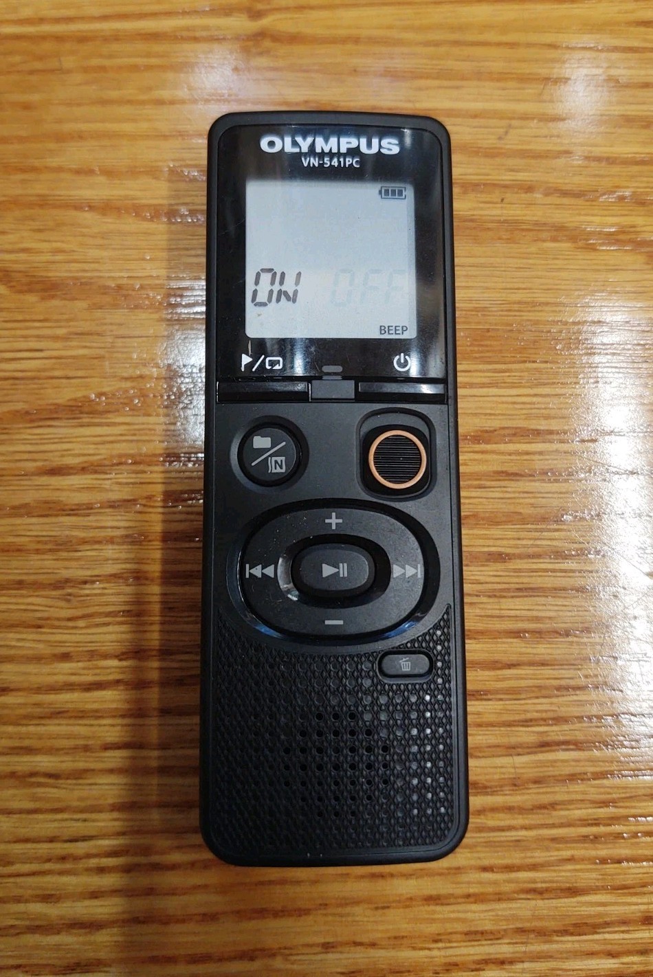 Olympus VN-541PC Digital Voice Recorder Black Works