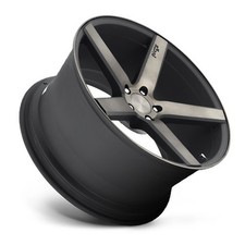 20x10.25 Niche Milan Wheel 5x114.3 30mm Black Machine Tint Ddt M13420056530