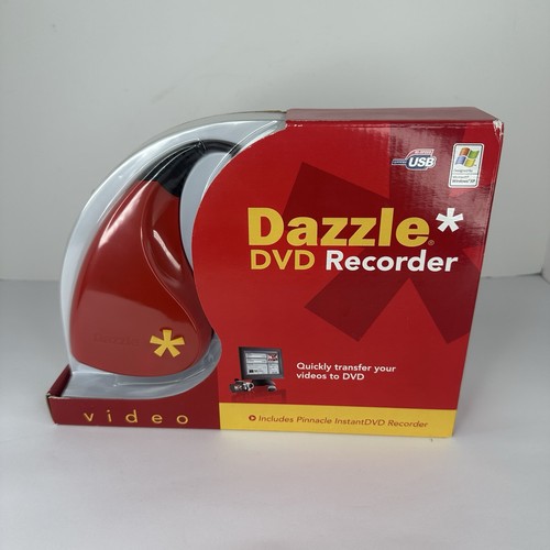 Pinnacle Dazzle DVD Recorder Video Capture PC USB New Sealed Box
