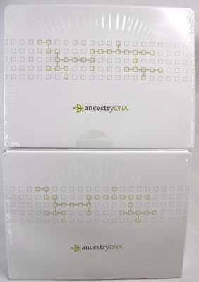 (2) Ancestry DNA Kit Family Tree Genetic Testing 2013 (BRAND NEW FACTORY SEALED)