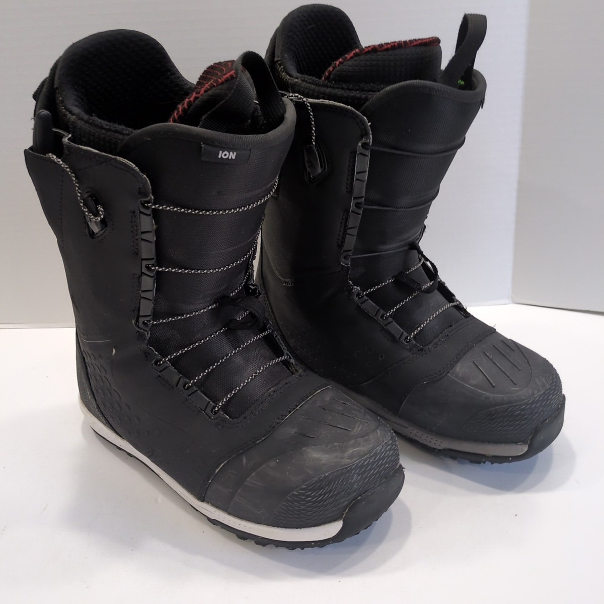 Burton Ion Snowboard Boots Men's US Size 9 Black Speed Laces Life