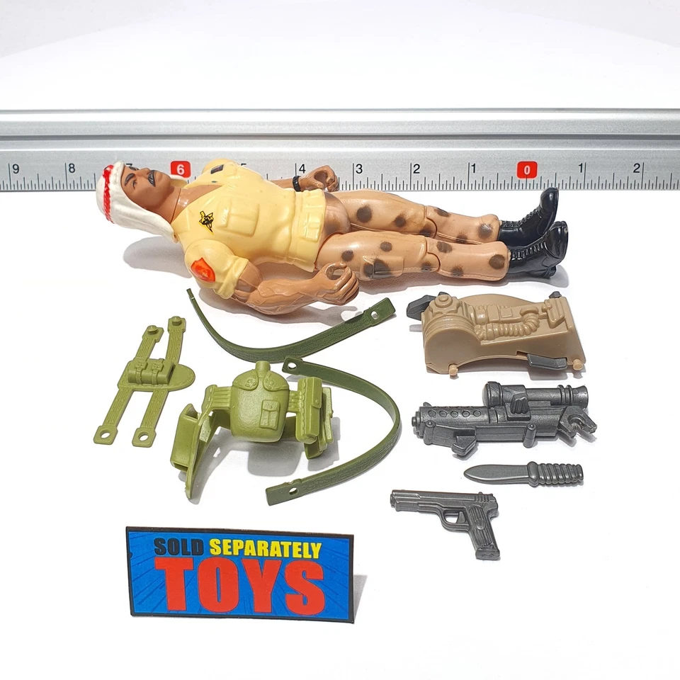 Figura De Colección Rambo Nómada 100% COMPLETA Original 1985 El Enemigo Foto 2 de 4