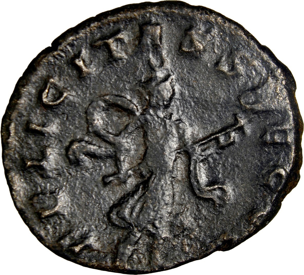 Gallienus (Joint Reign with Valerian) - FELICITAS SAECVLI - Diana - Rare 23mm VF