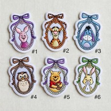 Disney Winnie the Pooh & Friends Embroidered Patch, Pooh Tigger Piglet Eeyore