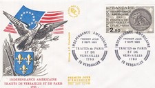 FRANCE 1983 FDC INDEPENDANCE AMERICAINE YT 2285