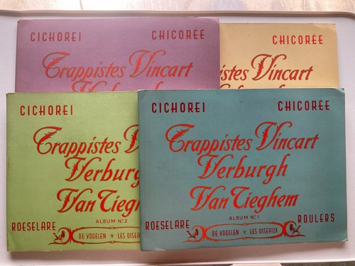 Lot de 4 Albums chromos COMPLET Trappistes Vincart Chicorée Oiseaux - Bild 1 von 21