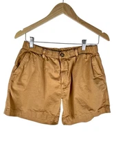 CHUBBIES Men's Camel Brown 5" Inseam Zipper Fly Shorts Medium