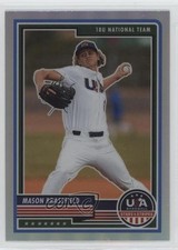 2023 Panini USA Baseball Stars & Stripes Silver Prizm Mason Brassfield #4 15nv