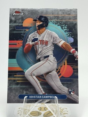 2025 Topps Finest - Uncommon Kristian Campbell #181 (RC) Boston Red Sox