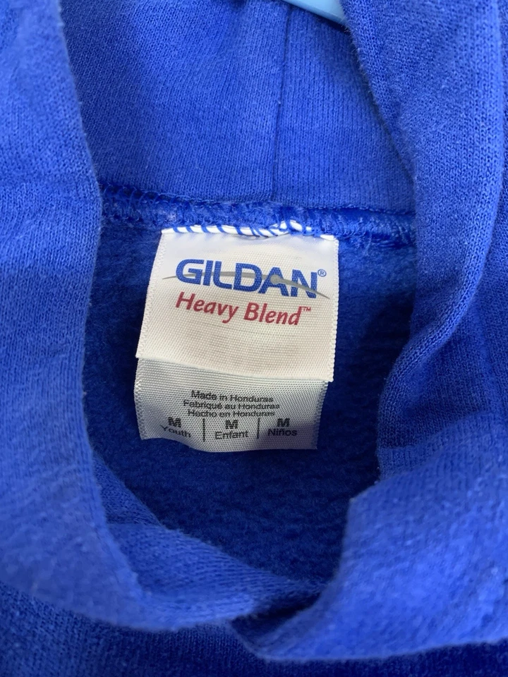 Sudadera con Capucha Sesame Street Grover Azul Talla Juvenil Mediana Pullover Sudadera Foto 2 de 4