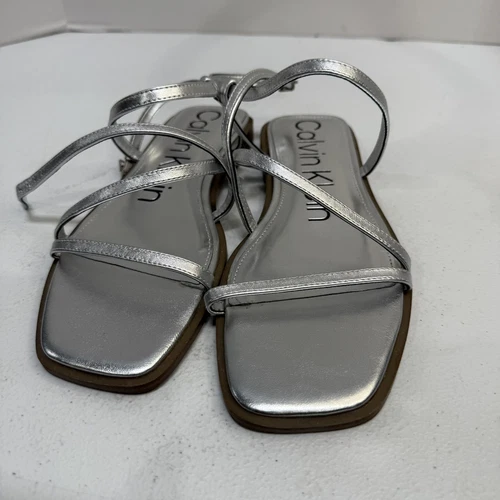 NEW BALANCE Scarpe Calvin Klein donna Millia2 in pelle con cinturino alla caviglia BHFO 1638 taglia 8 5