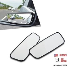 2 PCS Blind Spot Mirrors for Car Rearview Mirrors, Dual-curvature Vision 
