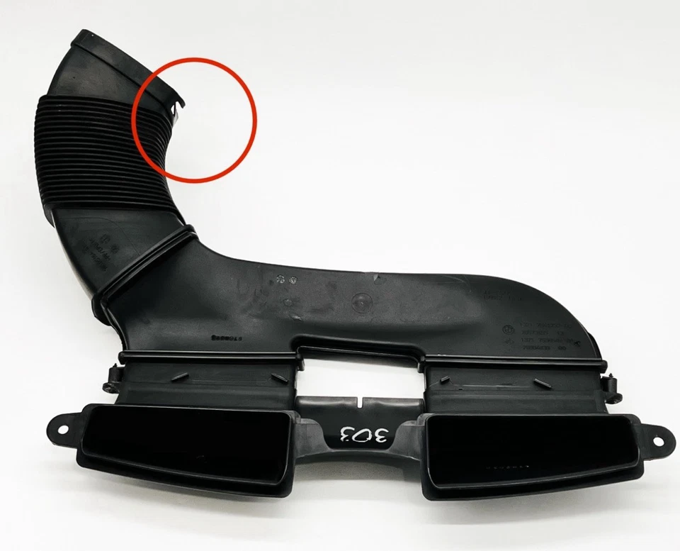 Manguera de tubo de admisión de aire del motor BMW 335i 335xi 07-10 OEM 7541737 Foto 2 de 4