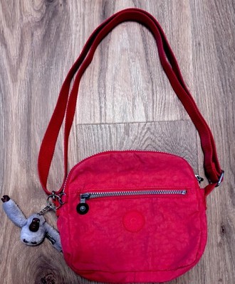 Vintage Red KIPLING Women s KEEFE Crossbody Bag Retired Color