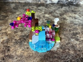 Lego Elves 41172 Naida Minifigure & Forest Waterfall Structure Only (No Dragon)