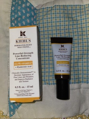 Kiehl's Powerful-Strength Line-Reducing Concentrate .5oz New in Box