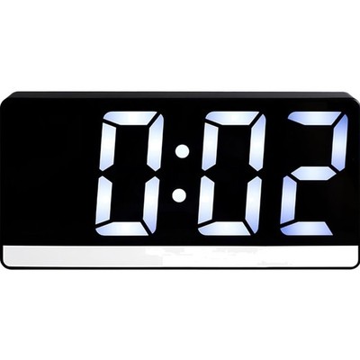 Digitalwecker LED Temperaturanzeige Snooze Funkuhr Küchenwecker Helligkeit