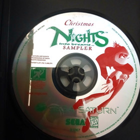 Christmas Nights Into Dreams Sega Saturn Rare with Original Cardboard Sleeve