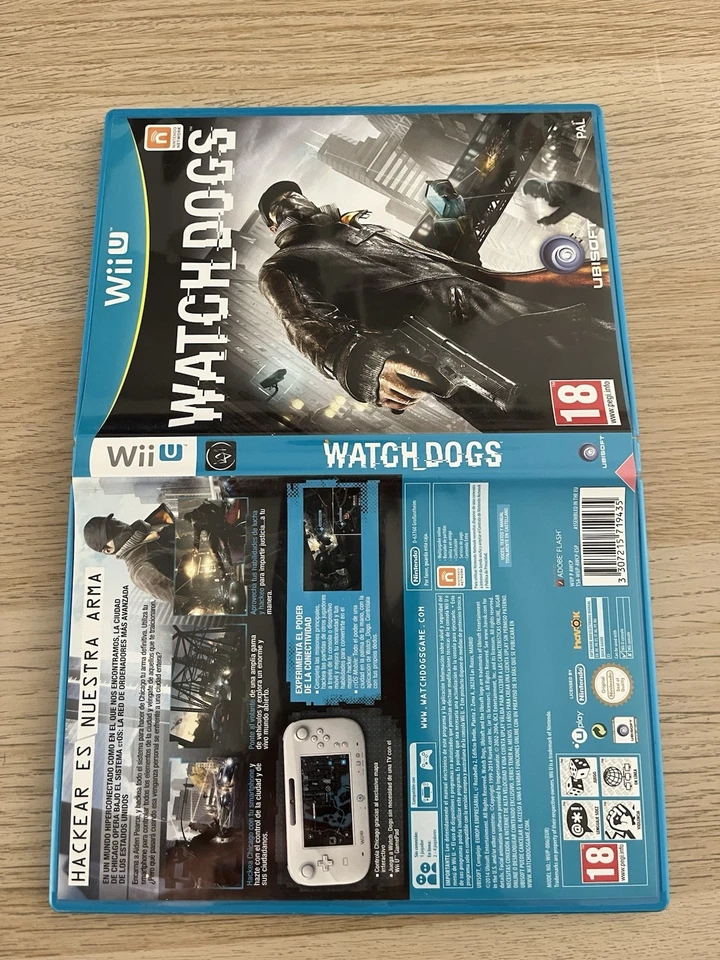 WATCHDOGS NINTENDO WII U WIIU PAL ESPAÑA WATCH DOGS, foto 3 de 4