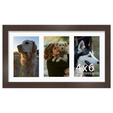 8x14 Collage Picture Frame 4x6 Collage Picture Frame Displays Three 4x6 inch ...