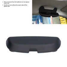 Car Sunglasses Holder Glasses Case Storage Box Overhead Grab Handle Mounted Fit