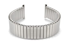 Rowi 22mm Fixoflex S Zugband L316 Edelstahl Uhrenband Germany originalverpackt