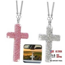 2PCS Cross for Cars Mirror Hanging - Crosses Cars Mirror Hanger