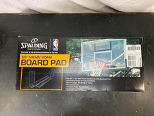 Spalding 60" Arena Foam Board Pad 4 Steel Frame Backboard Aluminum Trim 16660