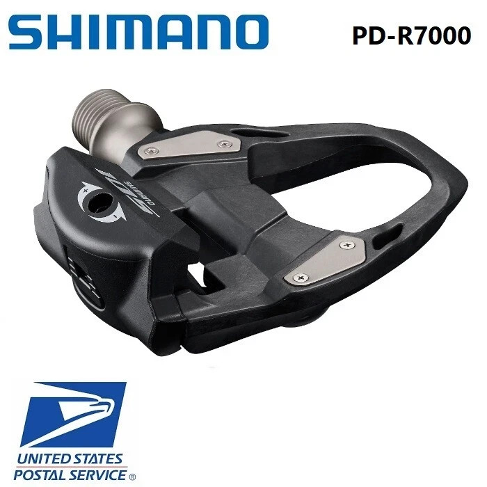 Shimano PD-R7000 SPD-SL Clipless Road Bike Pedals Black for sale