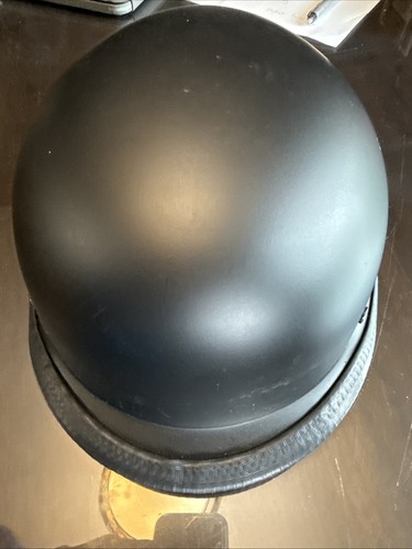 German Style Motorcycle Helmet FMVSS 218 DOT ~SIZE MEDIUM ZJ HELM ZH-02 NEW - Bild 3 von 6