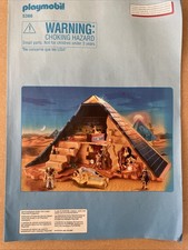 Playmobil Spares 5386 Pharaohs Pyramid Instructions Booklet  Complete