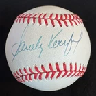 Sandy Koufax Signed Autographed National League Baseball Ball JSA LOA