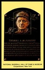 Cooperstown Hall of Fame Postcard Tom McCarthy HOF Mint