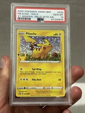 Pikachu Pokémon TCG Individual Trading Card Games General Mills