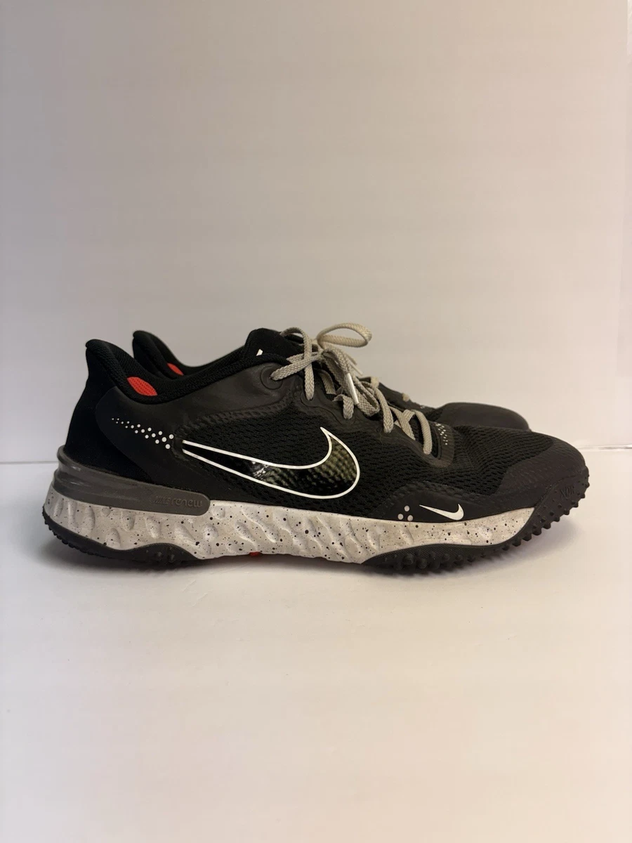Nike Alpha Huarache Elite 3 Low White Grey for Sale | Authenticity