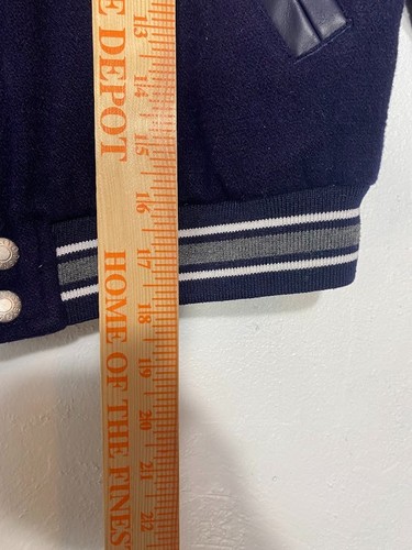 VTG Y2K Disney Store Tigger Varsity Blue Embordiered Jacket Toddlers Boys XS - Picture 13 of 13