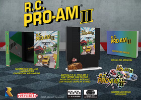R.C PRO AM II Collector's Edition Nintendo NES Pal - SEALED