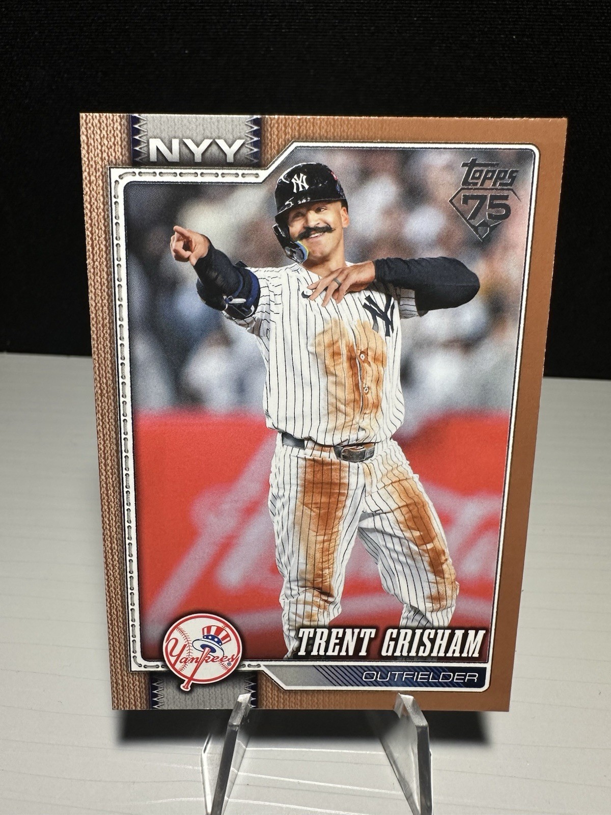 2026 Topps Series 2 Gold 346/2026 #425 Trent Grisham New York Yankees