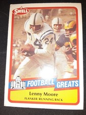 1989 Swell Football Greats - Lenny Moore #81