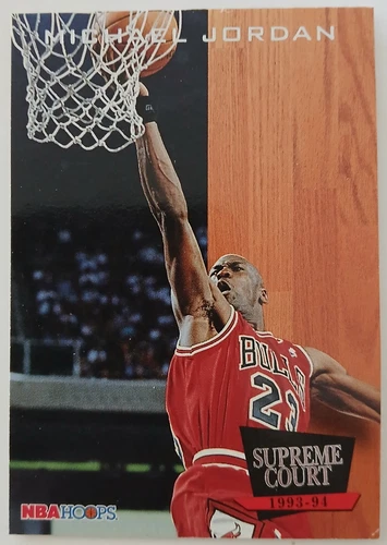 1993-94 PRE-OWNED SKYBOX HOOPS MICHAEL JORDAN SUPREME COURT #SC11 CARD