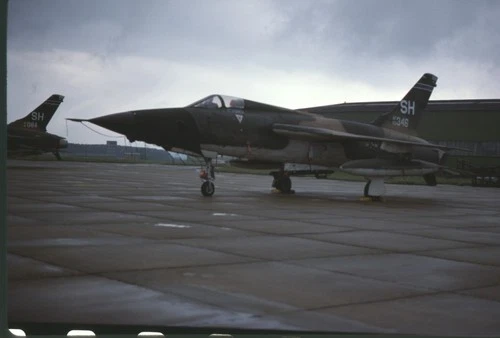 Republic F-105 (5) Original aircraft slide/slide USAF 62346