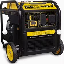 4500 Watt Gas Powered Generator, Inverter Portable Generator 223cc