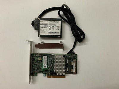 LSI 9267-8i 6Gb/s 512MB 8Port RAID0/1/10 SATA/SAS Controller Card +   *mn