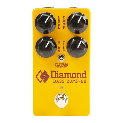 Diamond Effect Pedals Optical Bass Compressor and Tilt EQ - Bass Effektpedal