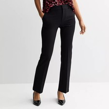 Nine West Barely Bootcut Dress Pants Black Size 12P  Stretch Work Trouser s