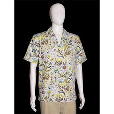 Autentica Camicia Uomo Gucci 2024 Collezione by Sabato De Sarno Stampata Taglia 46