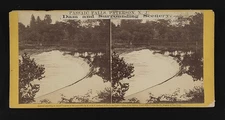 Photo:Dam and surrounding scenery. Passaic Falls, Paterson, N.J.
