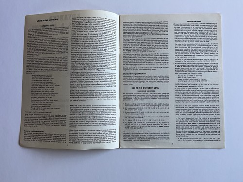 Advanced Dungeons and Dragons S2 White Plume Mountain TSR 1979 - Picture 5 of 12