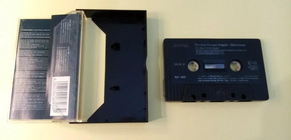 THE ALAN PARSONS PROJECT   STEREOTOMY   MC  K7  MUSIC TAPE MUSICASSETTA   - Immagine 2 di 2
