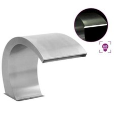 LEDs Schwallbrause Edelstahl Pool-Fontäne Schwalldusche Wasserschwall Schwimmbad